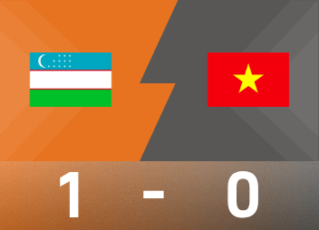 รายงานผลการแข่งขัน แพนด้า คัพ อุซเบกิสถาน 1-0 เวียดนาม มีเพียงเยาวชนทีมชาติเท่านั้นที่ยังไม่คว้าชัยชนะแม้แต่นัดเดียว