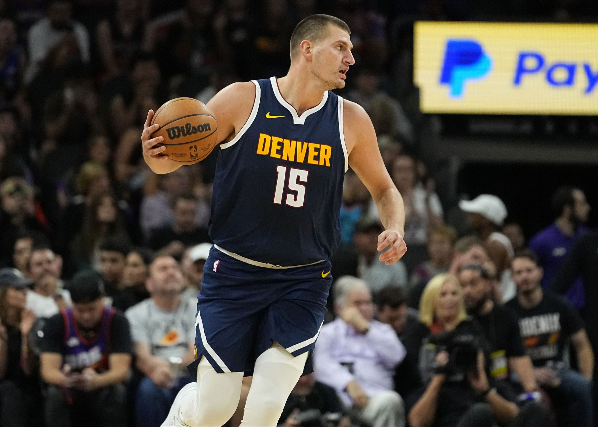 55 คะแนนของ Jokic สร้างสถิติใหม่สำหรับคะแนนสูงสุดอันดับสามที่ทำโดยคู่ต่อสู้ของ Clippers ในเกมเดียว
