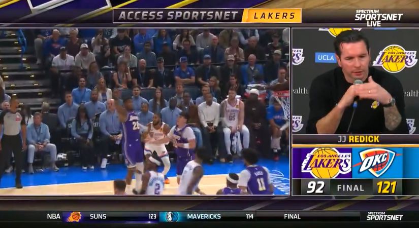 Redick: ฉันมีส่วนรับผิดชอบต่อความโกลาหลของยามและผลงานของทีมในการเดินทางครั้งนี้ไม่ดีนัก