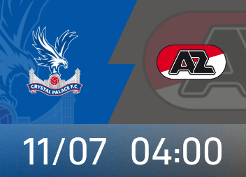 คริสตัล พาเลซ พบ อัลค์มาร์ รายชื่อตัวจริง : มัตเตต้าขึ้นนำ, ปิโน่ และซาร์รวมอยู่ด้วย